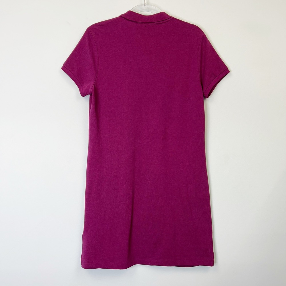 NEW Polo Ralph Lauren Collared Shirt Dress Women's Medium Pink Preppy - Picture 9 of 10